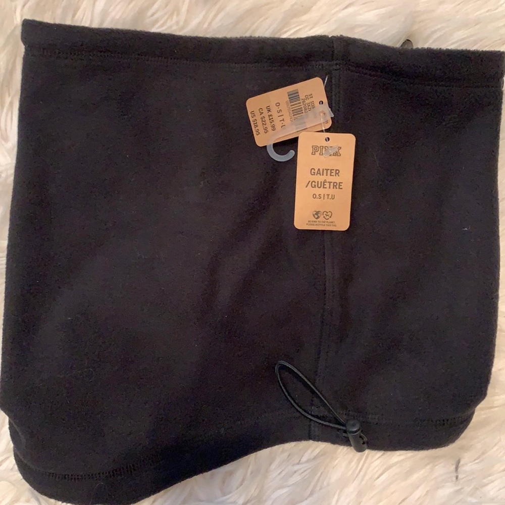 Pink gaiter black Victoria’s Secret NWT